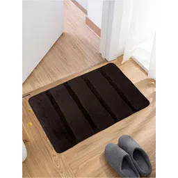 Kuber Industries Brown 2-Pcs Striped Cotton Doormats-picture-22