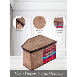 Kuber Industries Brown & Beige 12 Pieces Regular Drawer Organisers-picture-43