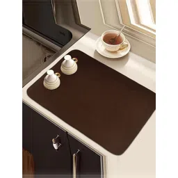 Kuber Industries Brown & Maroon 2 Pieces Kitchen Self Drying Microfiber Table Placemats-picture-27