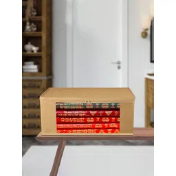 Kuber Industries Brown & Transparent 12 Pieces Saree Cover Organisers-picture-19