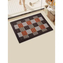 Kuber Industries Brown & White 2 Pieces Anti Skid Mat For Bathroom-picture-26