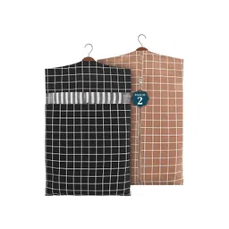 Kuber Industries Brown Set of 2 Regular Multi-Utility Organisers-picture-23