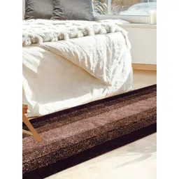 Kuber Industries Brown Striped Anti-Skid Bed Runners-picture-23