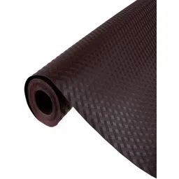 Kuber Industries Brown Textured Anti-Slip Roll Mat Shelf Liner-picture-36