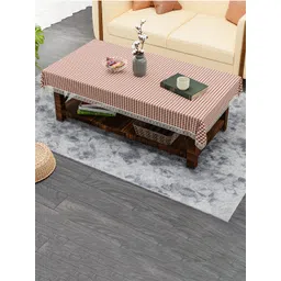 Kuber Industries Cream-Coloured Geometric Printed Anti-Skid 4-Seater Table Cover-picture-32