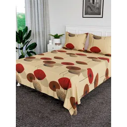 Kuber Industries Double Bedsheet with 2 Pillow Covers-picture-17