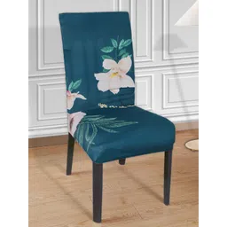 Kuber Industries Floral Printed Green Chair Cover-picture-44