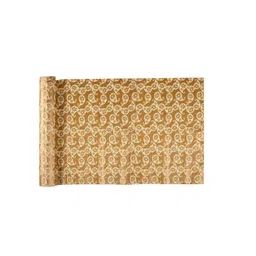 Kuber Industries Gold-Toned & Beige Printed Shelf Liner Organiser-image-1