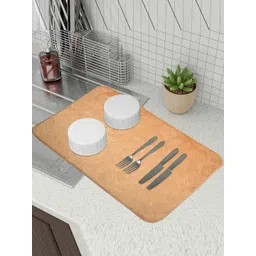 Kuber Industries Gold Toned Kitchen Self Drying Microfiber Table Placemat-image-20