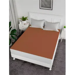Kuber Industries Gold-Toned Water Resistant Double Bed Mattress Protector-picture-38