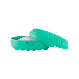 Kuber Industries Green 2 piece Solid Plastic Soap Dish image 5