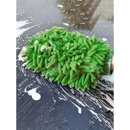 Kuber Industries Green 2 Pieces 100GSM Double Sided Microfiber Kitchen Gloves-picture-37