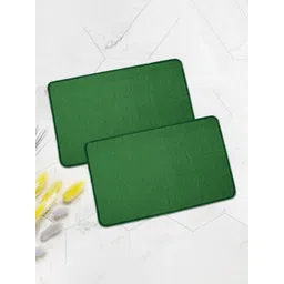 Kuber Industries Green 2 Pieces Microfiber Anti Skid Door Mats-picture-41