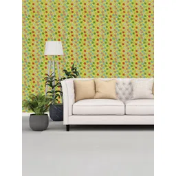 Kuber Industries Green & Blue Printed Waterproof & Self Adhesive Wall Sticker-picture-40