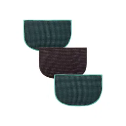 Kuber Industries Green & Brown 3 Pieces Printed Anti Skid Doormats-picture-34