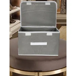 Kuber Industries Green & Grey 3 Pieces Printed Foldable Drawer Storage Organizers-picture-34