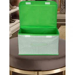 Kuber Industries Green & Grey 4 Pieces Self-Designed Multi-Utility Organisers-picture-40