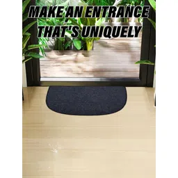 Kuber Industries Grey 2 Pieces Striped Woolen D-Shaped Anti-Skid Door Mats-picture-17