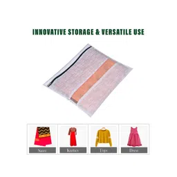 Kuber Industries Grey 25 Pieces Reusable Saree Organisers image 3