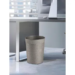 Kuber Industries Grey 4 Pieces Pedal Dustbins - 10l Each-picture-20