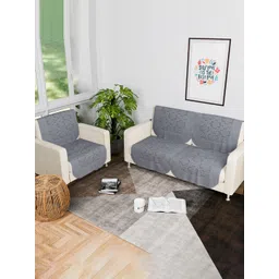 Kuber Industries Grey 6 Pieces Printed Cotton 3 Seater Sofa Covers-picture-21