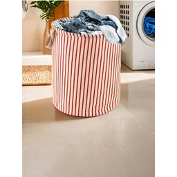 Kuber Industries Grey & Maroon 4 Pieces Printed Cotton Laundry Bags-picture-29