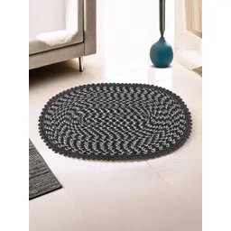 Kuber Industries Grey & White Printed Cotton Anti Slip Doormat-picture-41