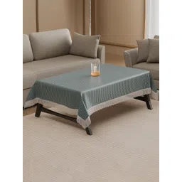 Kuber Industries Grey Geometric Printed Anti-Skid 4-Seater Table Cover-picture-20