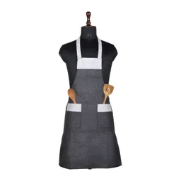Kuber Industries Grey Kitchen Apron-picture-28
