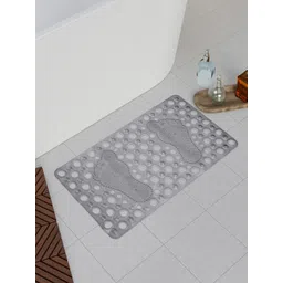 Kuber Industries Grey Set Of 2 Hole Anti-Skid Bathroom Mat-picture-23