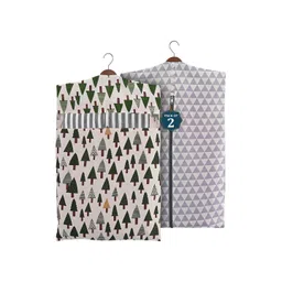 Kuber Industries Grey Set of 2 Regular Multi-Utility Organisers-picture-36