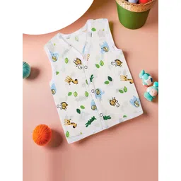 Kuber Industries Infants Pack Of 10 Printed Cotton Jhablas-picture-45