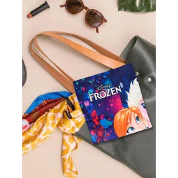 Kuber Industries Kids Pack Of 24 Disney Frozen Printed Pure Cotton Handkerchieves-picture-16