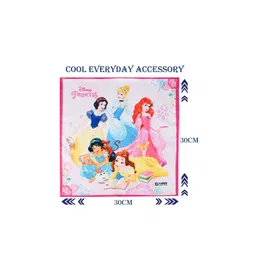Kuber Industries Kids Pack Of 24 Disney Princess Printed Pure Cotton Handkerchieves image 5