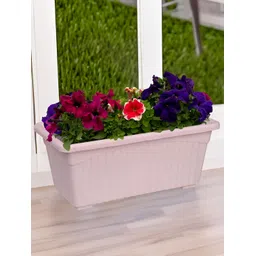 Kuber Industries Marble Jupitar Pink & Green 12 Pieces Lightweight Planters-picture-29