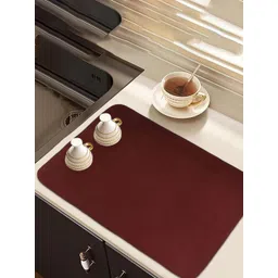 Kuber Industries Maroon & Pink 2 Pieces Rectangular Kitchen Table Placemats-picture-22