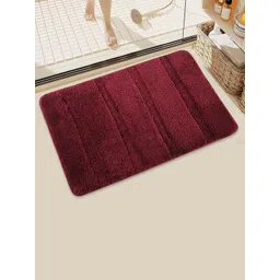 Kuber Industries Maroon Anti Skid Mat For Bathroom-picture-34