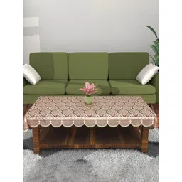 Kuber Industries Maroon Floral Cotton 4-Seater Table Cover With Embroidered Details-picture-36