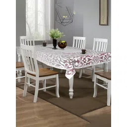 Kuber Industries Maroon Floral Cotton 6-Seater Table Cover-picture-27