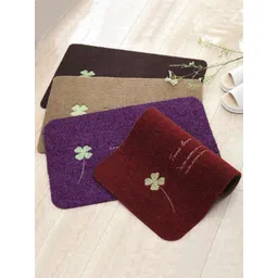 Kuber Industries Maroon Printed Anti-Skid Doormat-picture-20