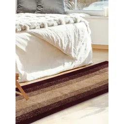 Kuber Industries Maroon Striped Anti-Skid Runners-picture-39