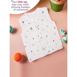 Kuber Industries Pack Of 15 Cotton Tees Jhablas For New Born Baby - 97KM32991-picture-39