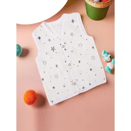 Kuber Industries Pack Of 5 Printed Cotton Jhablas For New Born Baby - 97KM32989 image 1