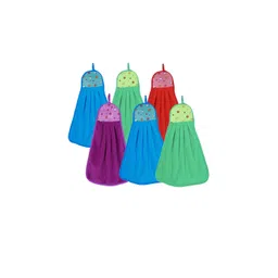 Kuber Industries Pack Of 6 Assorted 110 GSM Pure Cotton Super Absorbent Hand Towels-picture-27