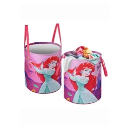 Kuber Industries Pink & Blue 2 Pieces Printed Foldable Laundry Bags 45 l-picture-21