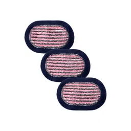 Kuber Industries Pink & Blue 3 Pieces Anti-Skid Doormats-picture-36