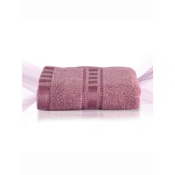 Kuber Industries Pink & Blue 6 Pieces Striped Cotton Anti-Bacterial 225 GSM Face Towels image 2