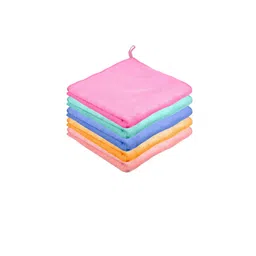 Kuber Industries Pink & Green 5 Pieces Kitchen Towels-picture-19