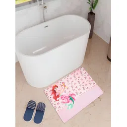 Kuber Industries Pink Printed Anti Skid Bath Mats-picture-14