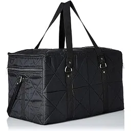 Kuber Industries Polyester 27 Cms Duffle Bag(CTKTC8858_Black)-picture-11